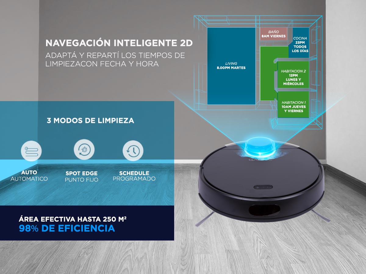 Limpiadora de piso, barredora eléctrica, robot barredor - Plaza