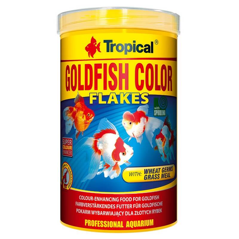 TROPICAL GOLDFISH COLOR FLAKES 50GS