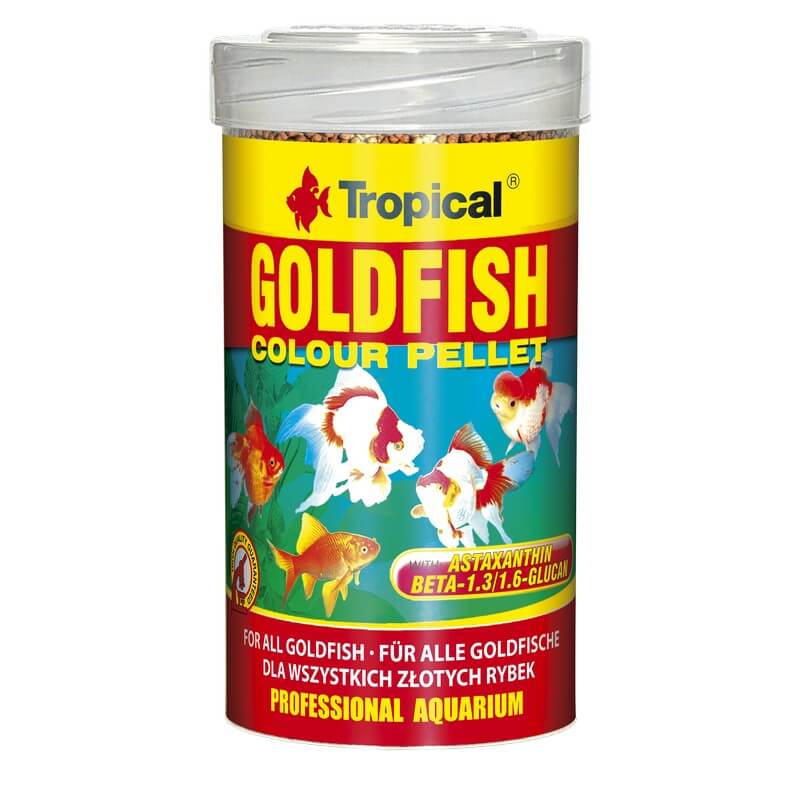 TROPICAL GOLDFISH COLOR PELLET 36gs