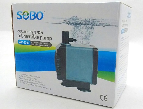 SOBO BOMBA WP-3300 12W 600L/H 1M
