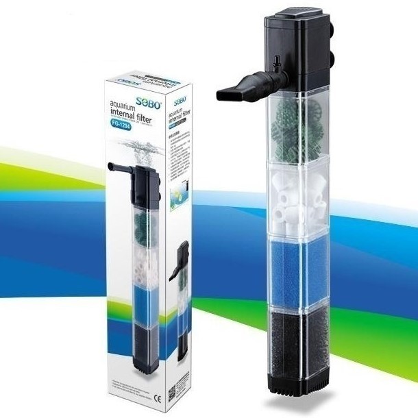 SOBO FILTRO INTERNO FG-1204 880L/H 4 ETAPAS C/MAT