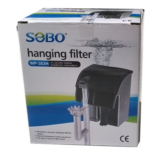 SOBO FILTRO CASCADA CON SKIMMER WP-303H 280L/H