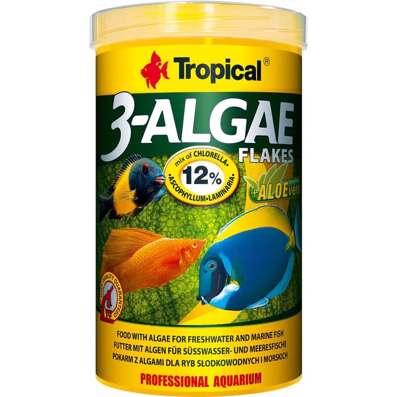 TROPICAL 3-ALGAE FLAKES 50GS