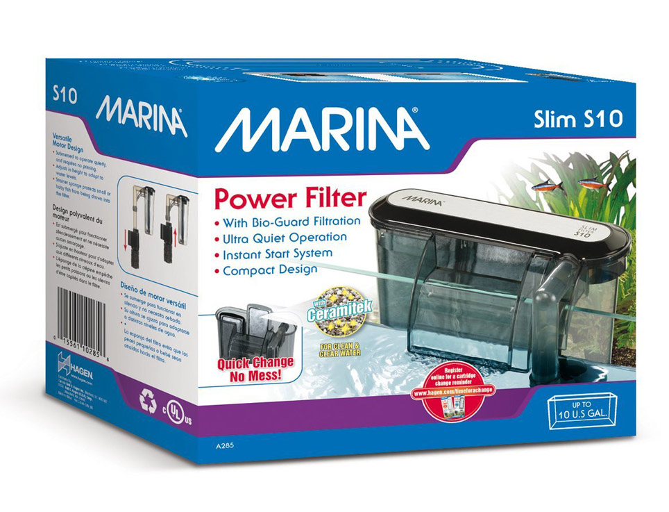 MARINA FILTRO CASCADA ULTRA SLIM S10
