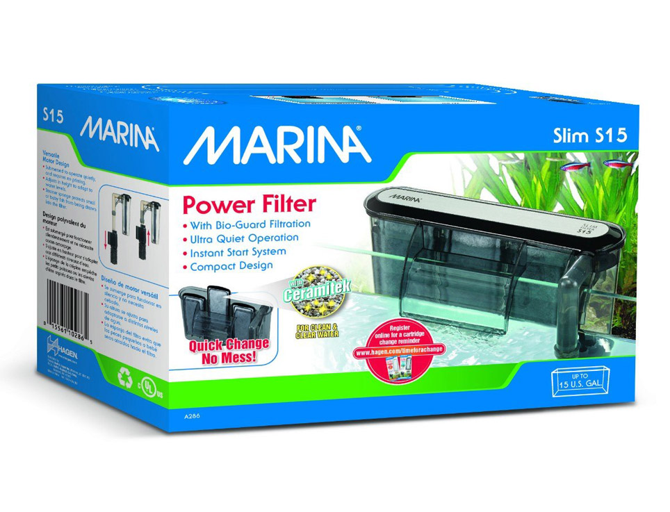 MARINA FILTRO CASCADA ULTRA SLIM S15