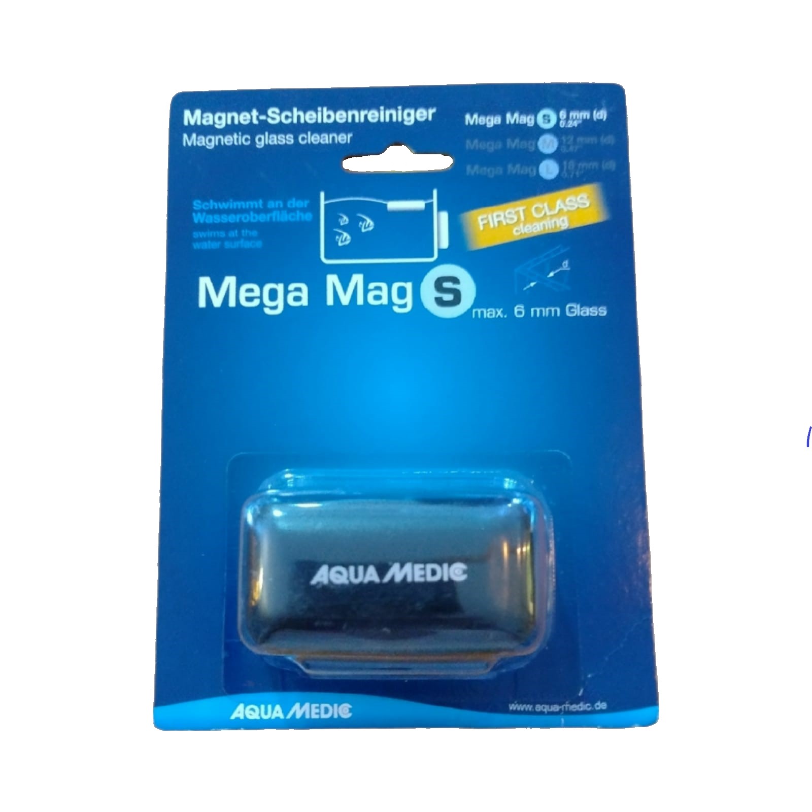 AQUAMEDIC LIMPIA VIDRIOS MAGNETICO MEGA MAG S