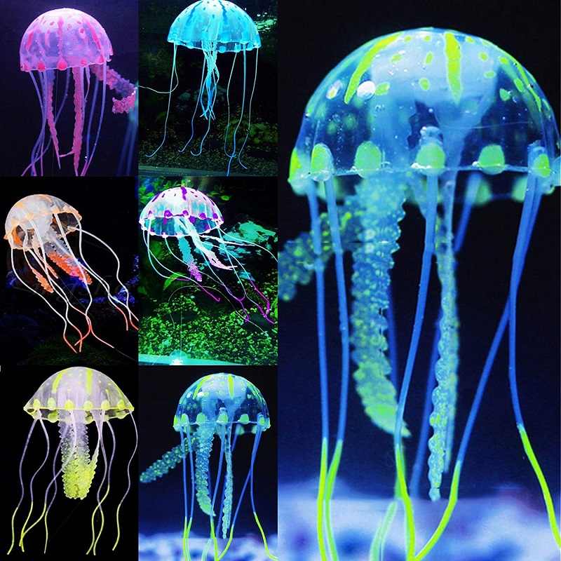 RS MEDUSA SILICONA FLUOR 5CM