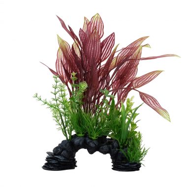 FLUVAL PLANTA ARTIFICIAL FLUVAL RED LACE MIX 30.5 CM. COD-1702