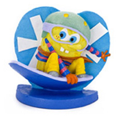 PENN-PLAX BOB ESPONJA SNOWBOARD