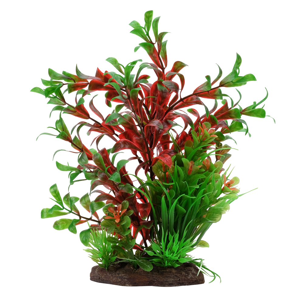 FLUVAL PLANTA ARTIFICIAL FLUVAL RED LUDWIGIA/DWARF MIX 20 CM. COD-1644