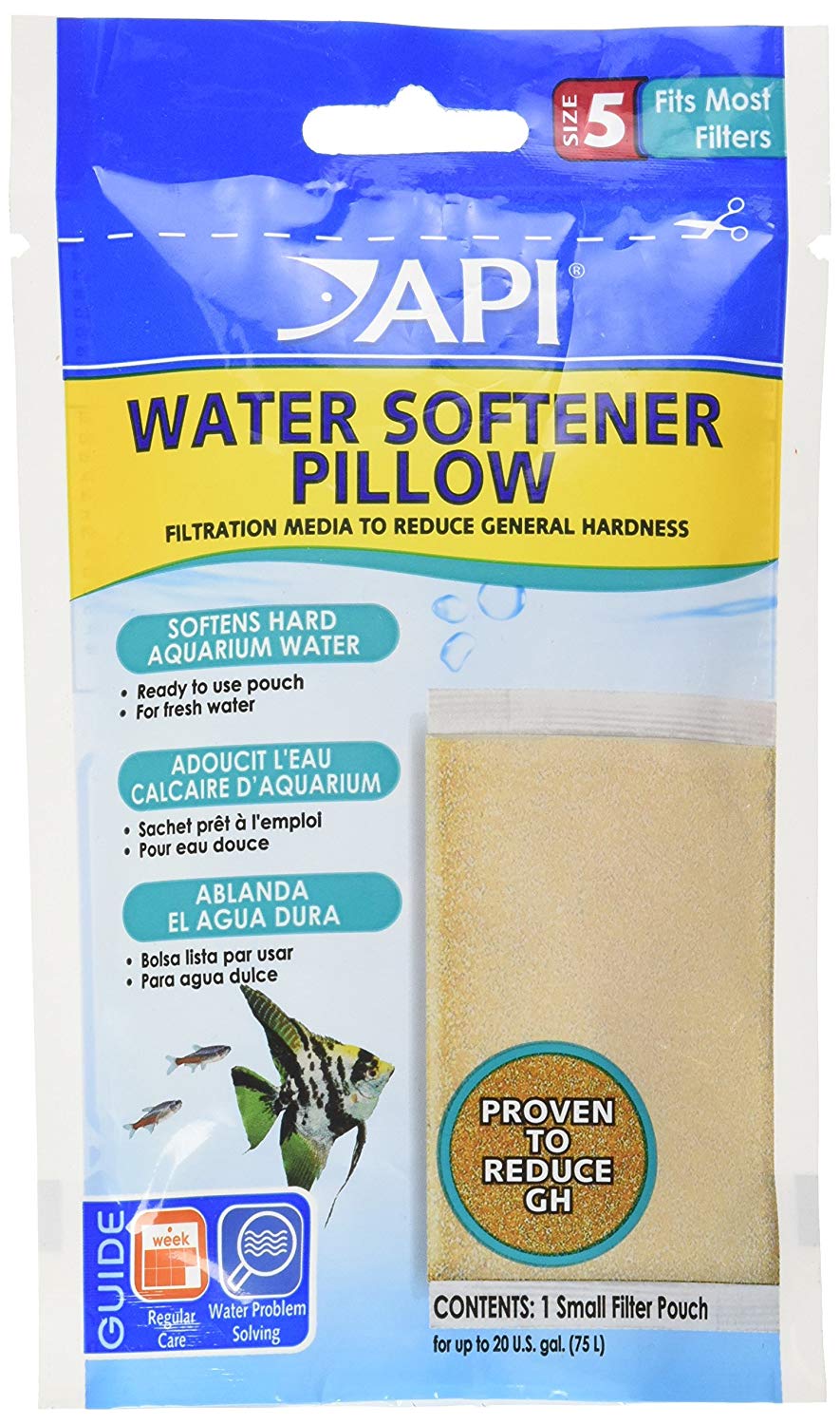 API WATER SOFTENER PILLOW SIZE 5 ABLANDADOR DE AGUA