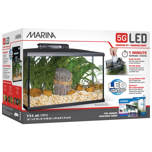 MARINA STARTER KIT - PECERA 19 L