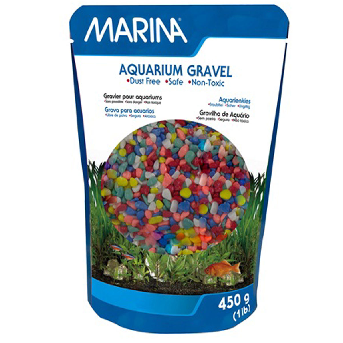 MARINA AQUA GRAVEL RAINBOW 450GS
