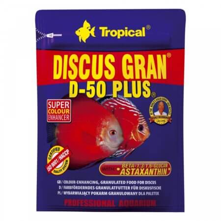 TROPICAL DISCUS GRAN D-50 PLUS 20GS