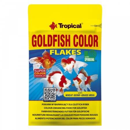 TROPICAL GOLDFISH COLOR FLAKES 12GS