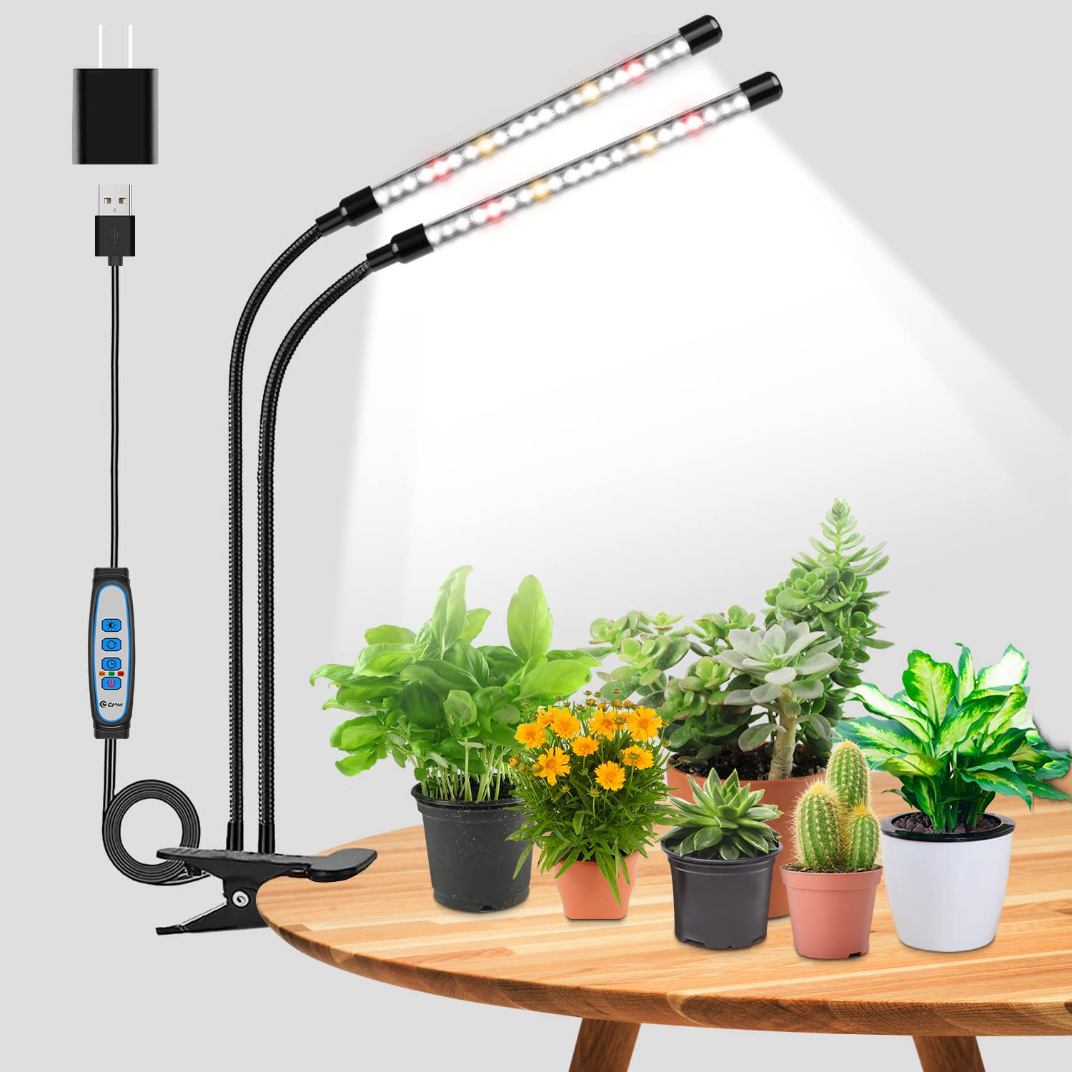 ILUMINADOR PLANTAS GROW 20W