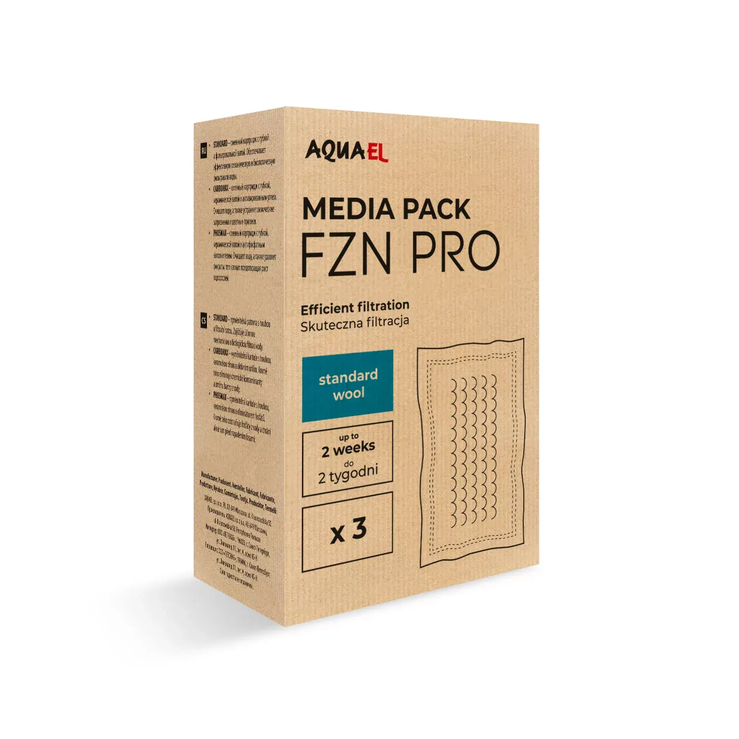 AQUAEL MEDIA PACK FZN PRO ESTANDAR