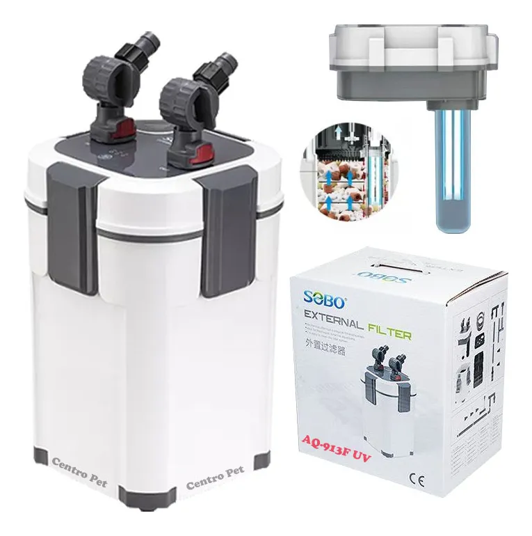 SOBO FILTRO BOTELLON AQ-913F-UV 2500L/H 25W