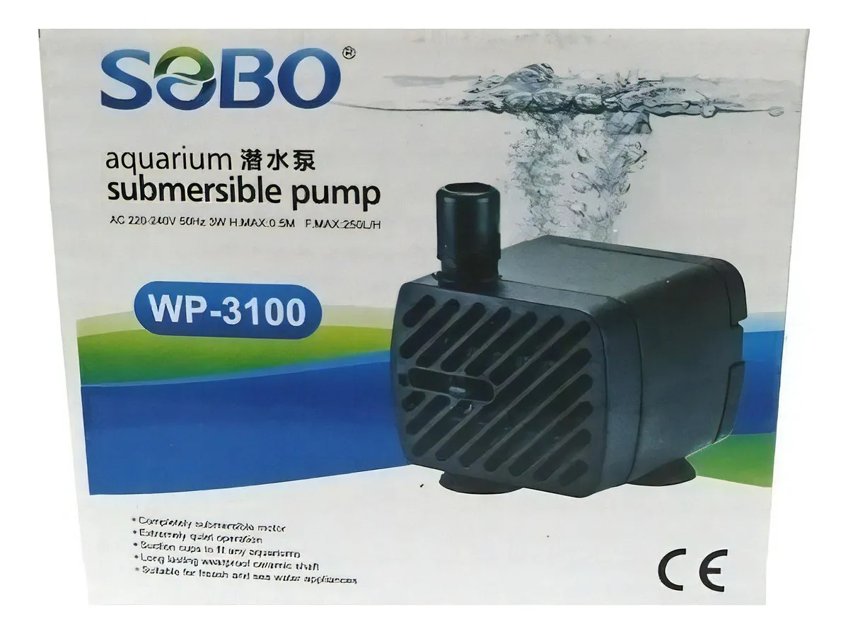 SOBO BOMBA WP-3100 5W 250L/H O,5M