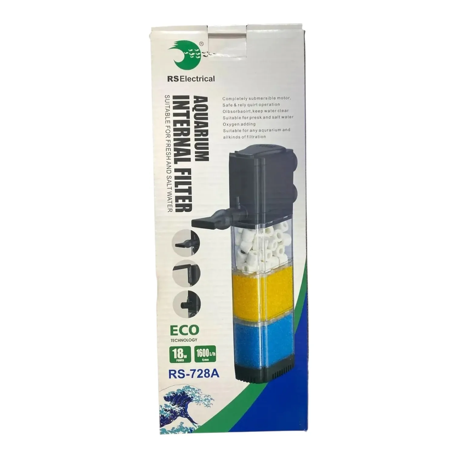 RS FILTRO INTERNO RS-728A 1600 L/H