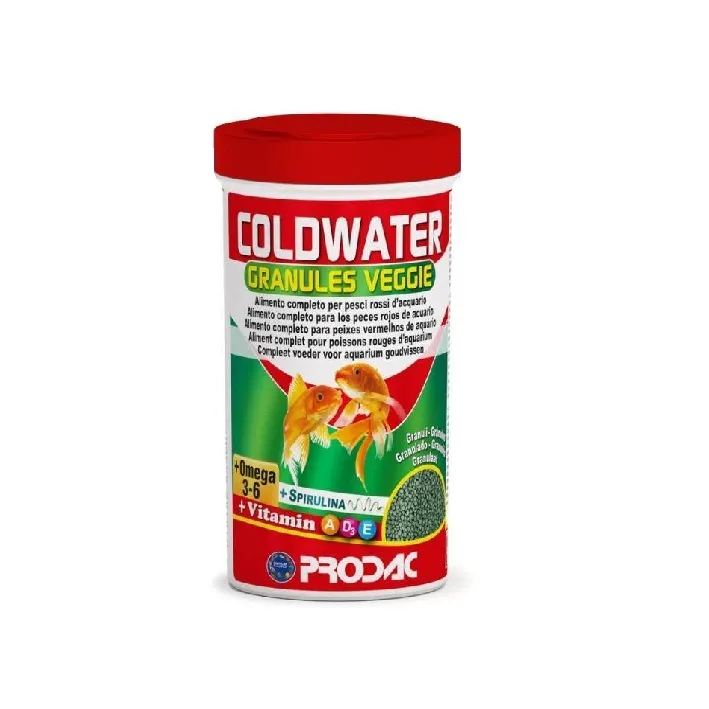 PRODAC COLDWATER GRANULES VEGGIE 125GS