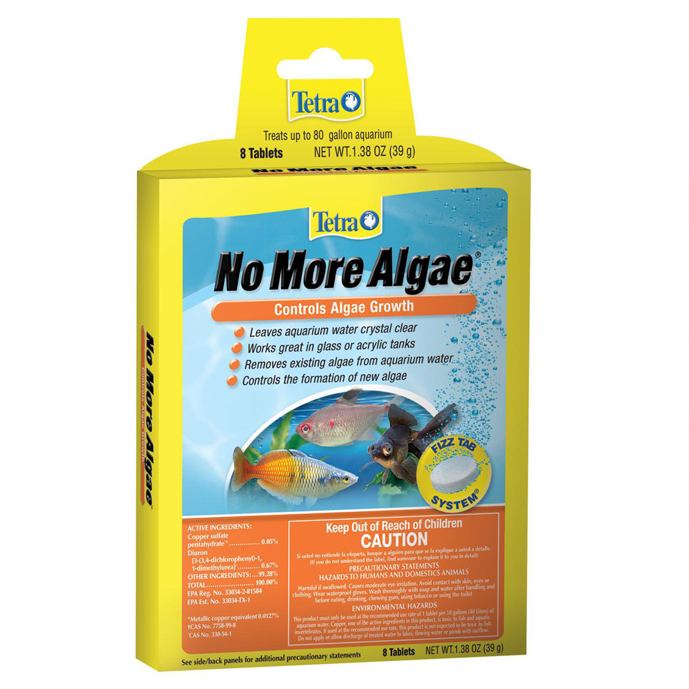 TETRA NO MORE ALGAE X 8 TABLETAS