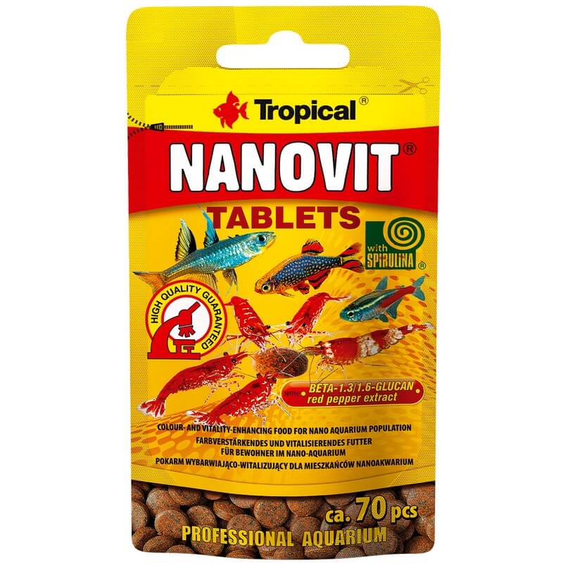 TROPICAL NANOVIT TABLETS 10GS