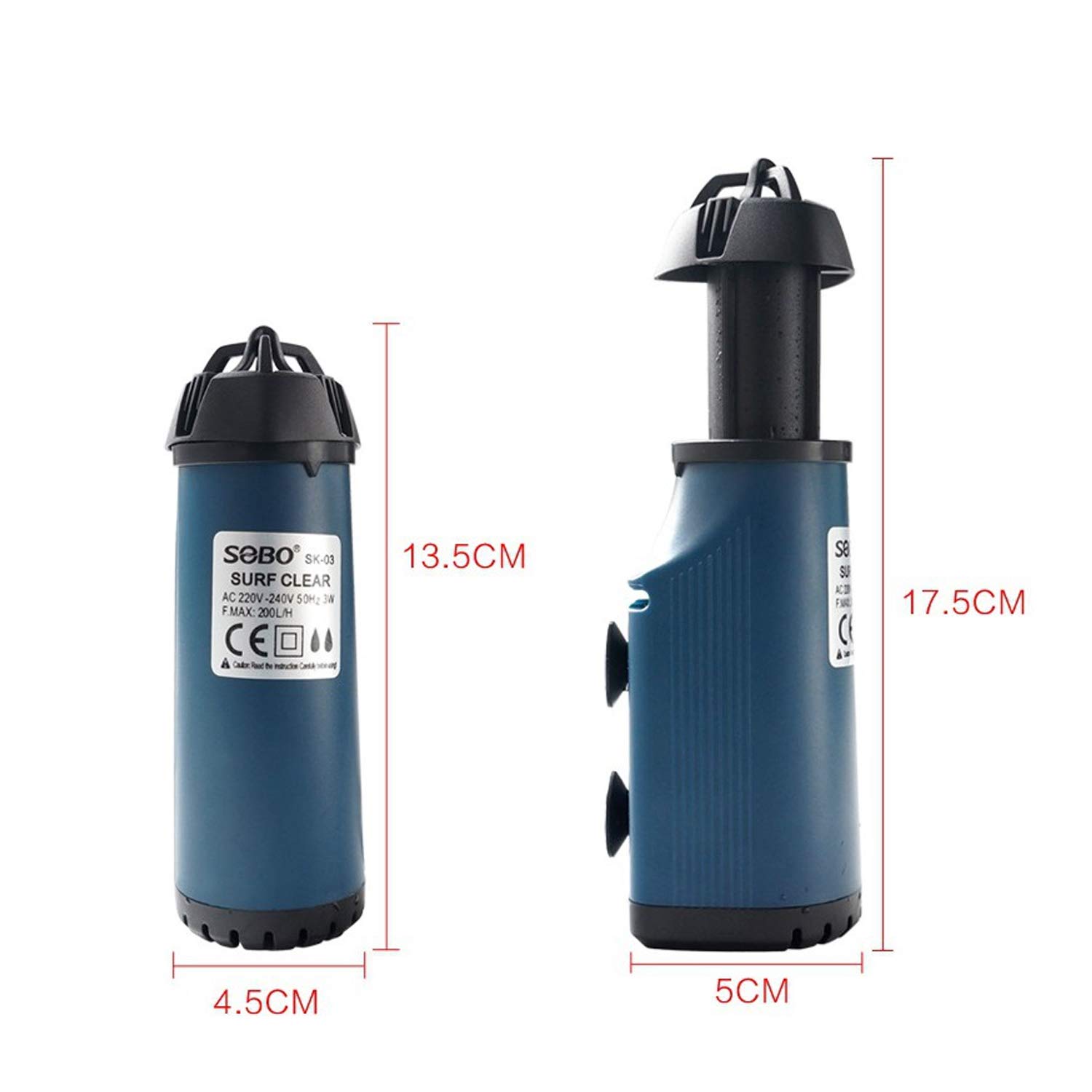 SOBO SKIMMER DE SUPERFICIE SK-03 200L/H