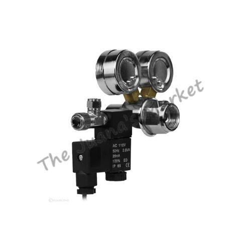 TNA VALVULA CO2 CON CUENTA BURBUJAS Y SOLENOIDE