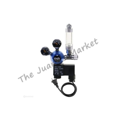 TNA VALVULA CO2 CON CUENTA BURBUJAS Y SOLENOIDE