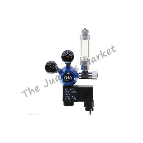 TNA VALVULA CO2 CON CUENTA BURBUJAS Y SOLENOIDE
