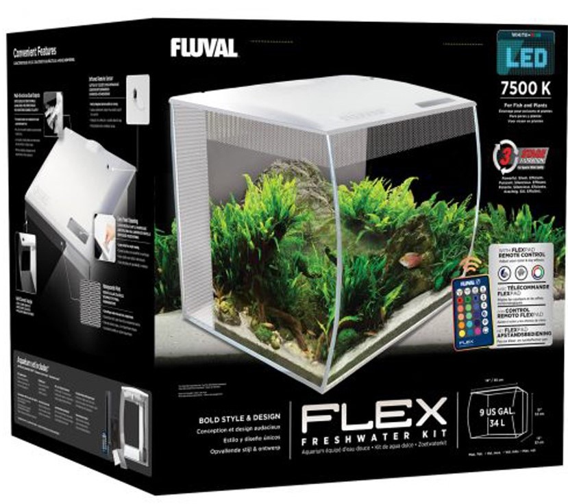 FLUVAL ACUARIO FLUVAL FLEX 34L BLANCO