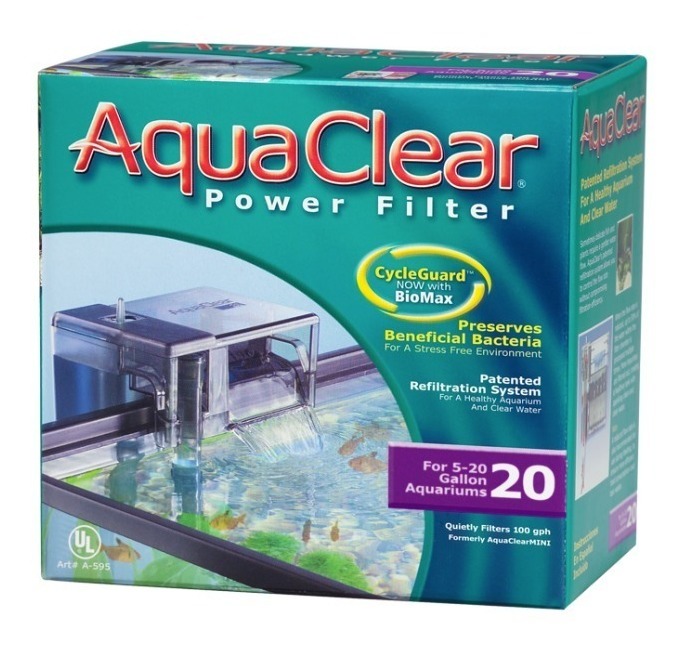 HAGEN FILTRO CASCADA AQUACLEAR 20
