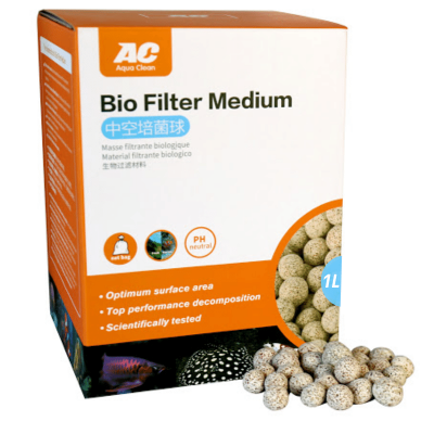AQUA CLEAN BIO FILTER MEDIUM BIOPERLAS 1L