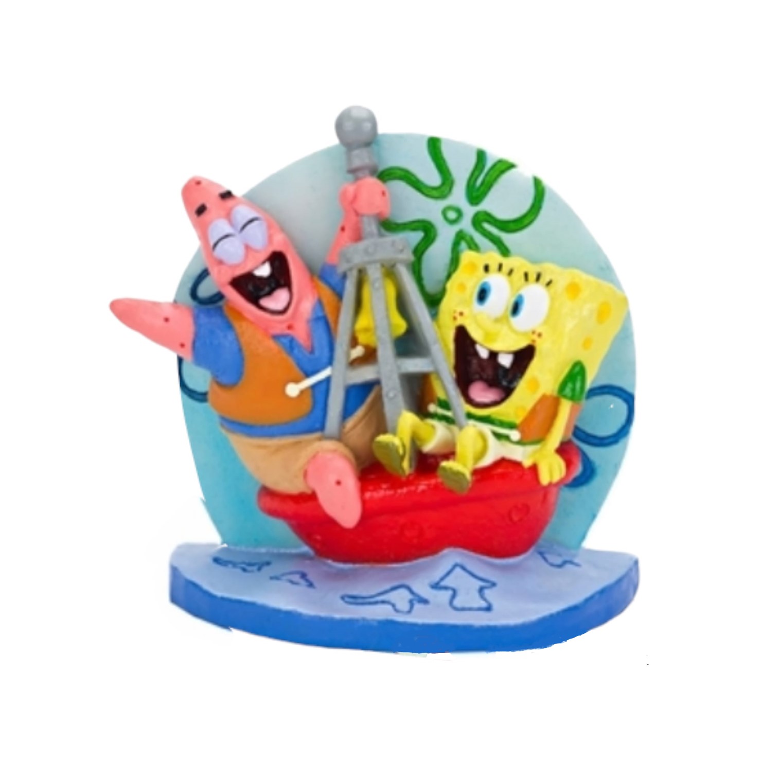 PENN-PLAX BOB ESPONJA Y PATRICIO EN ANCLA