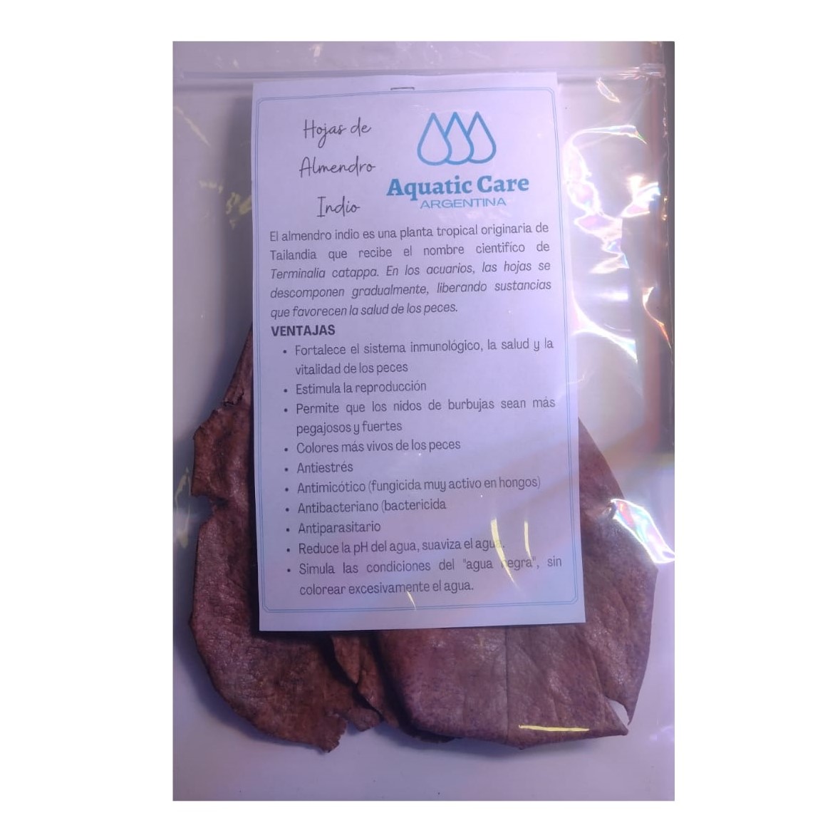 ALPHA PET HOJAS DE ALMENDRO X 10