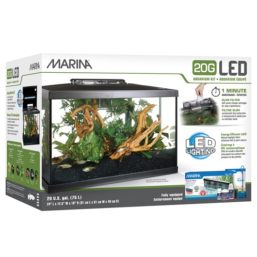 MARINA STARTER KIT - PECERA 75 L
