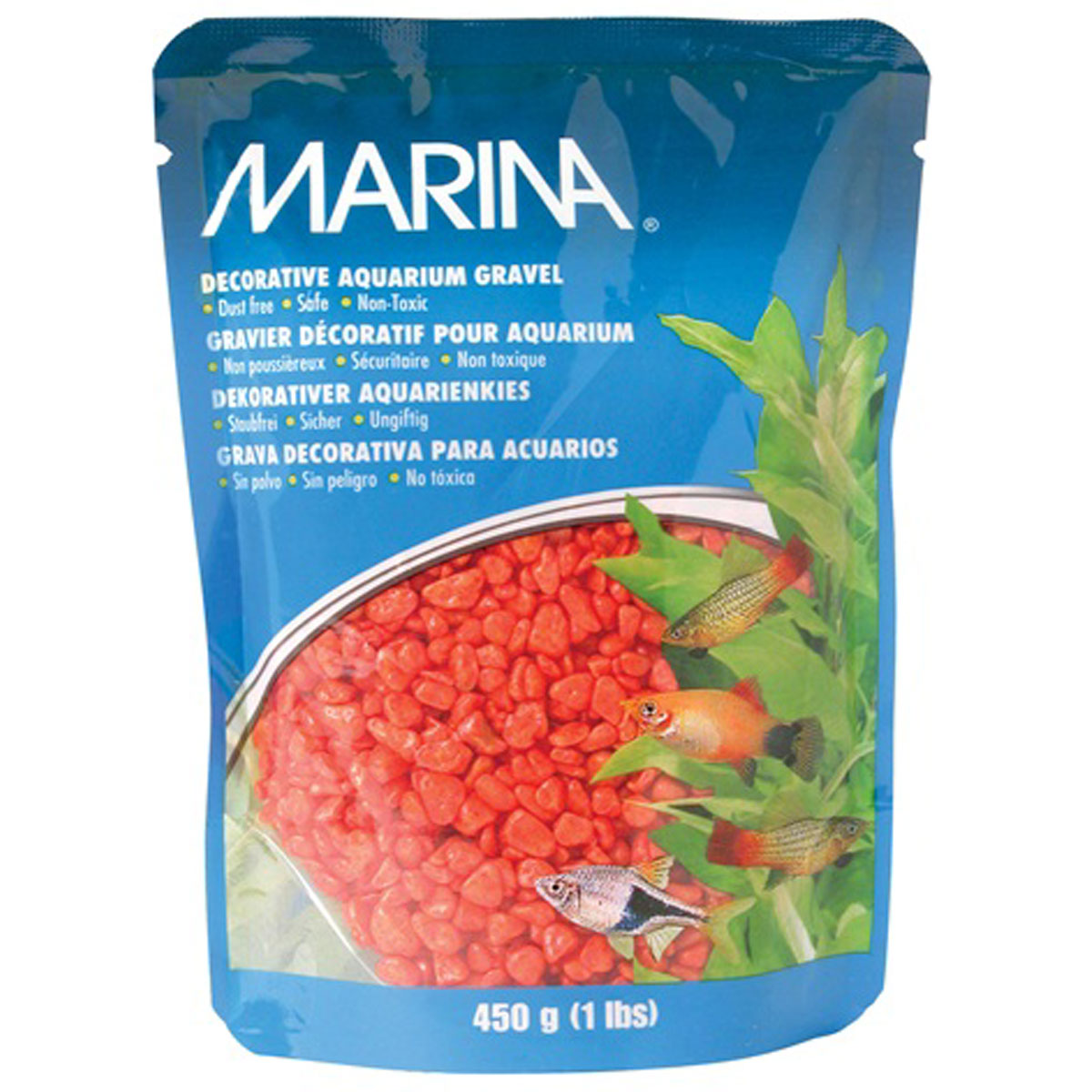 MARINA AQUA GRAVEL NARANJA 450GS