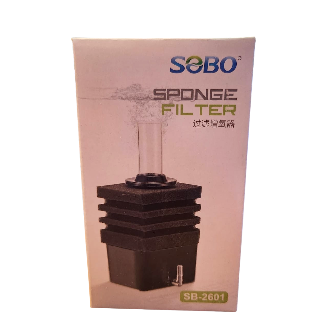SOBO FILTRO ESPONJA CON BIOPERLAS MEDIAN0 SB-2601