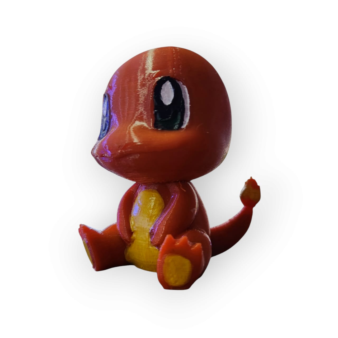 ADORNO CHARMANDER SENTADO 3D