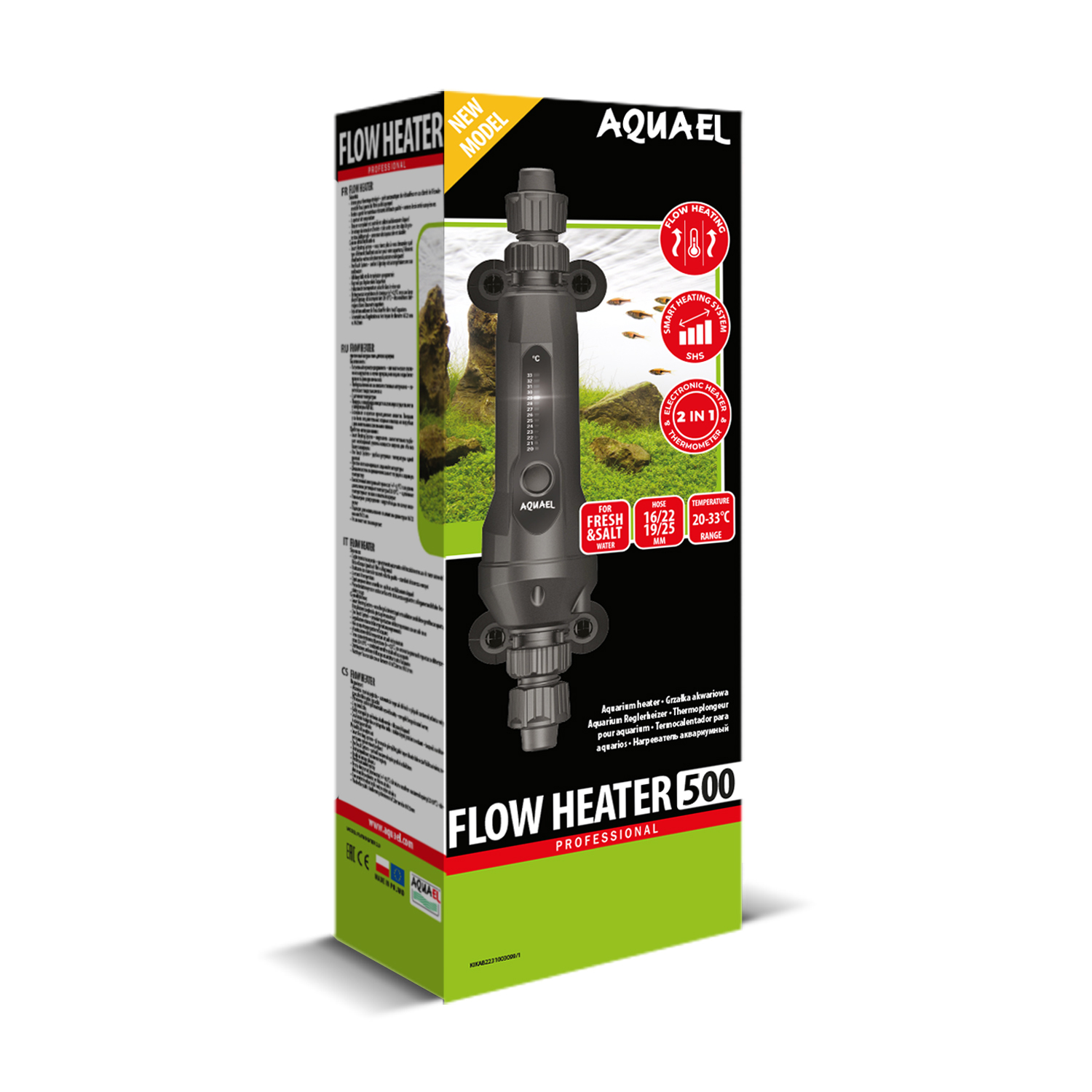 AQUAEL FLOW HEATHER CALEFACTOR EXTERNO 500W