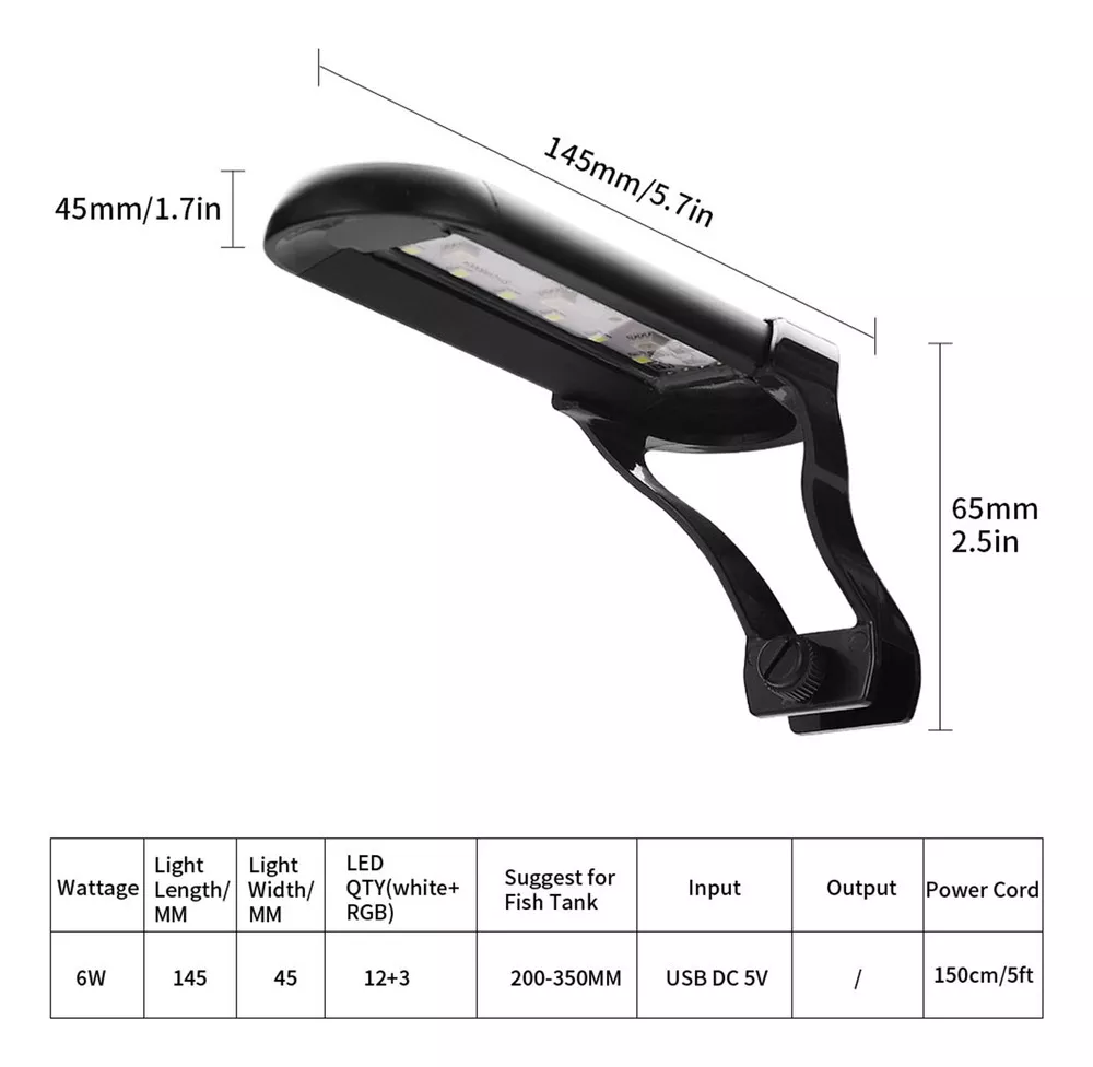 ILUMINADOR LED BETTERA / WABI 6W USB