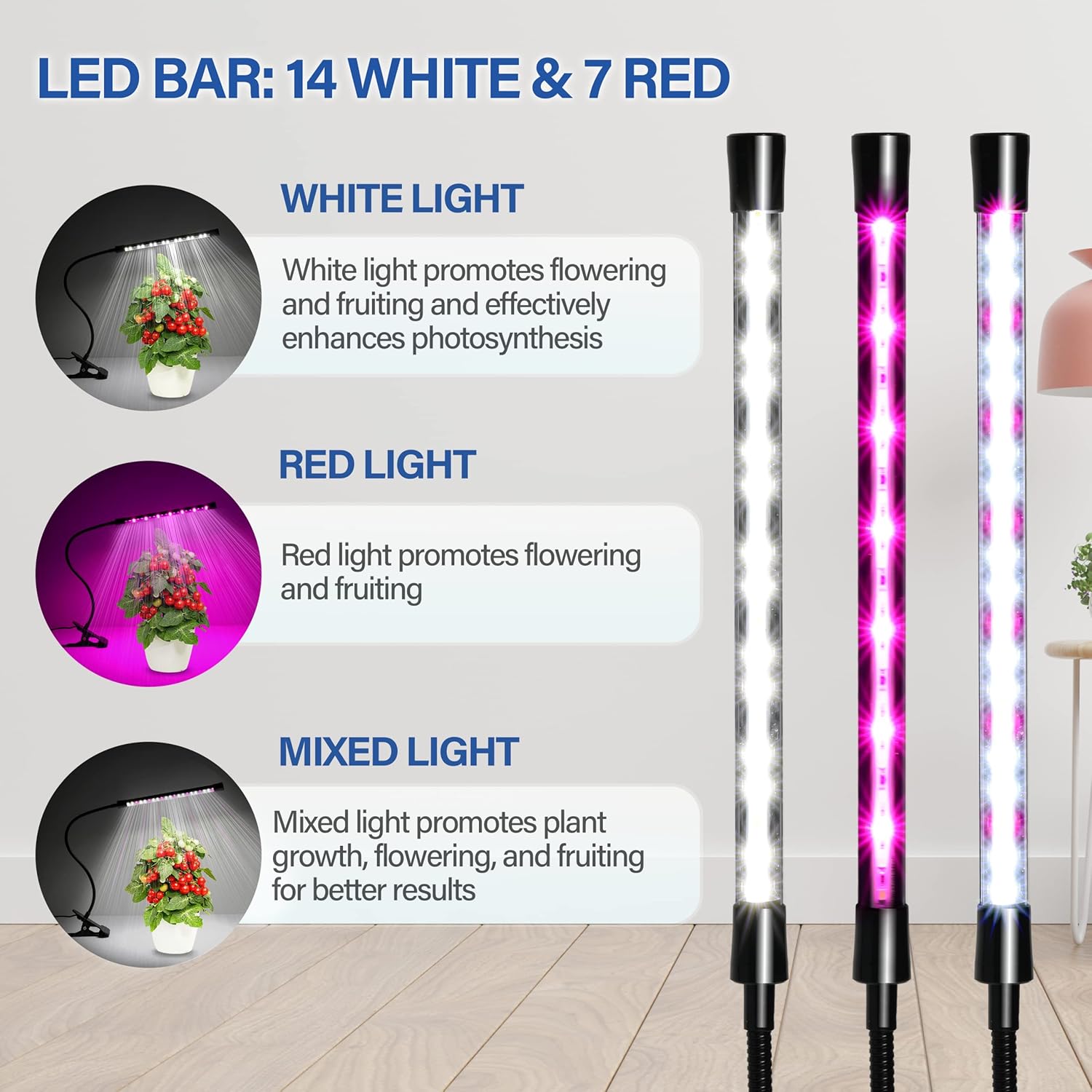 ILUMINADOR PLANTAS GROW 10W