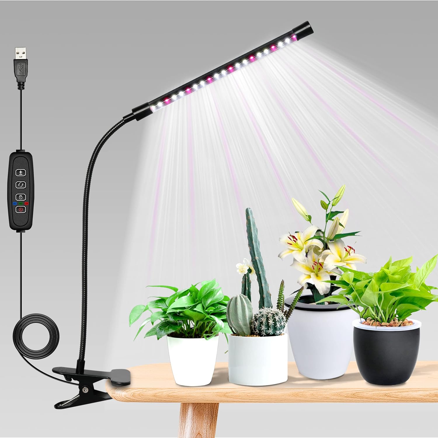 ILUMINADOR PLANTAS GROW 10W
