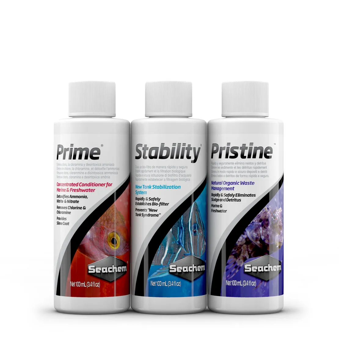 SEACHEM SURESTART 100 mL PRIME, STABILITY, PRISTINE