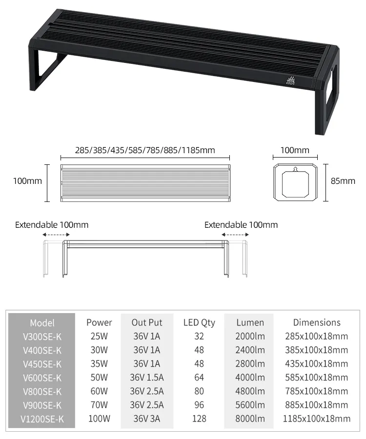 Week Aqua V900SE-K (Controlador Integrado)