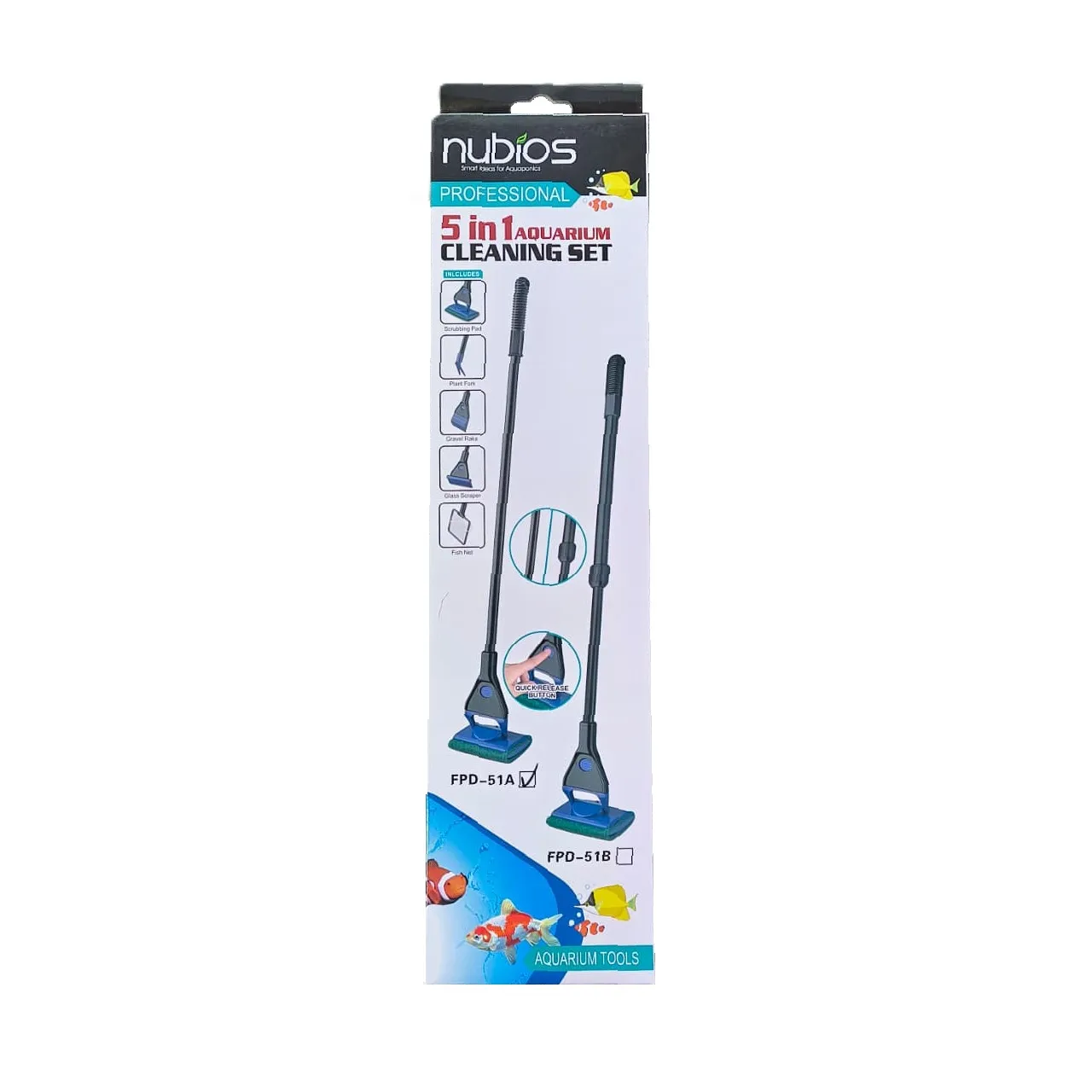 NUBIOS LIMPIA ALGAS/SCRAPPER 5 EN 1