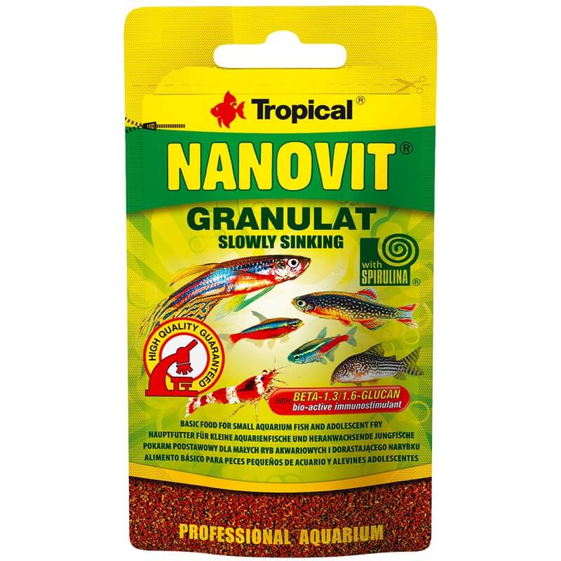 TROPICAL NANOVIT GRANULAT 10GS